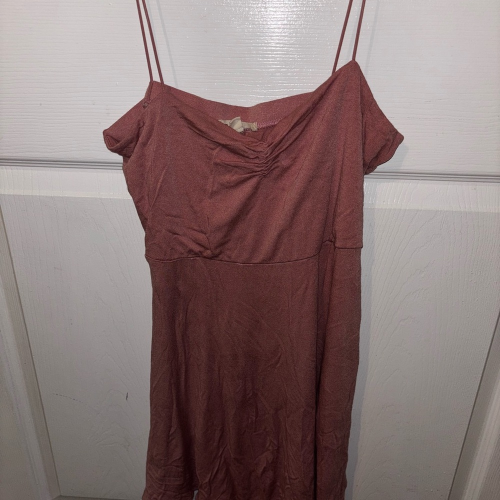 Rolla Coster Strapless Dusty Rose Dress